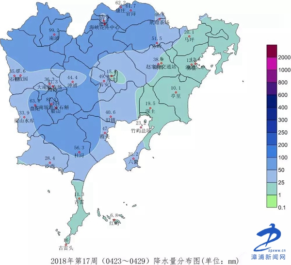 漳浦气象局精细化专题天气预报 护航乡村经济振兴